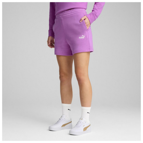 Puma Γυναικείο σορτς Essentials Small No.1 Logo 5'' High-Waist Shorts Puma Γυναικείο σορτς Essentials Small No.1 Logo 5'' High-Waist Shorts